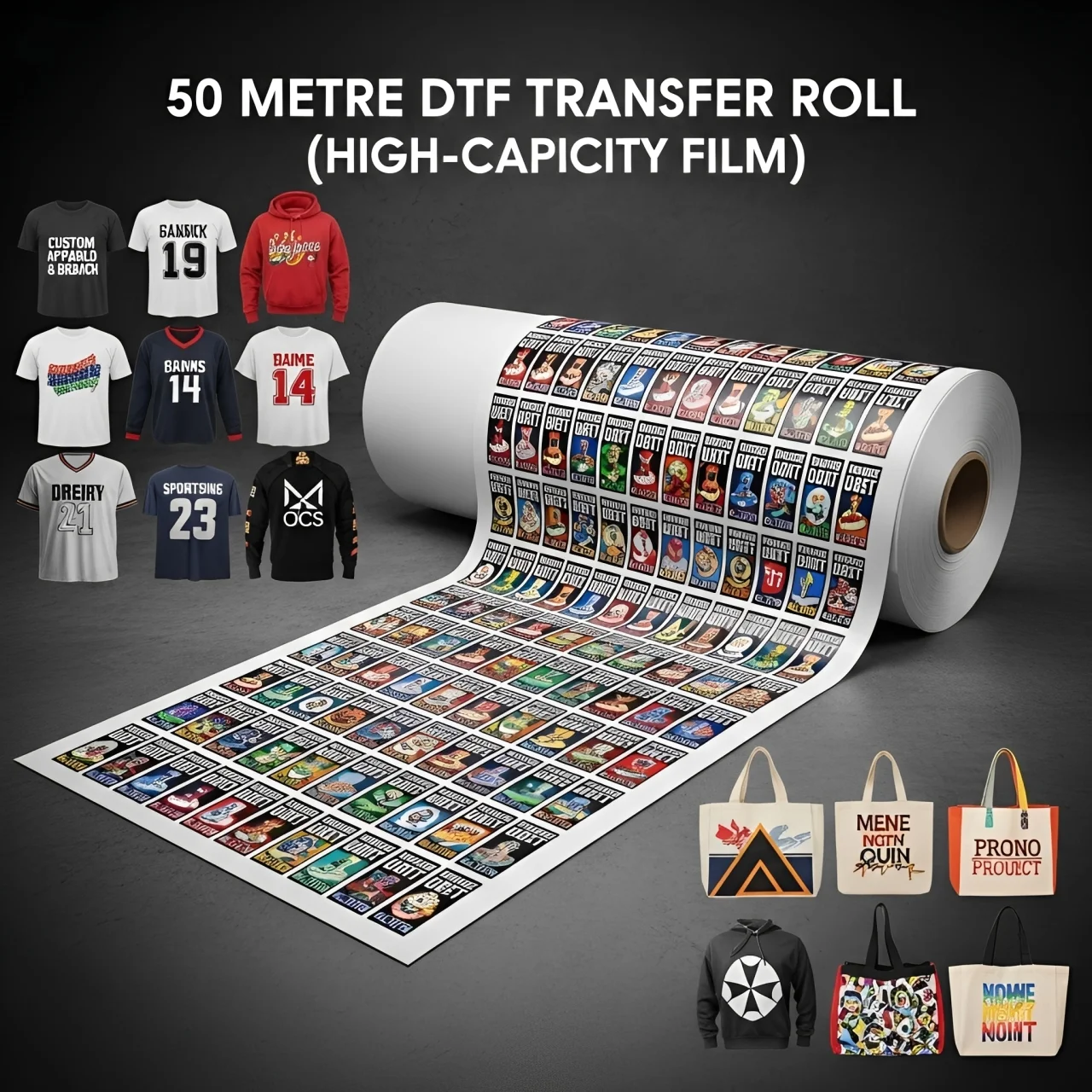 50 Metre DTF Transfer Roll