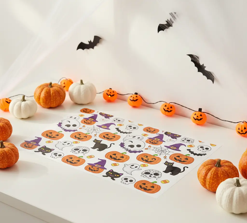 Spooky Halloween DTF Transfer