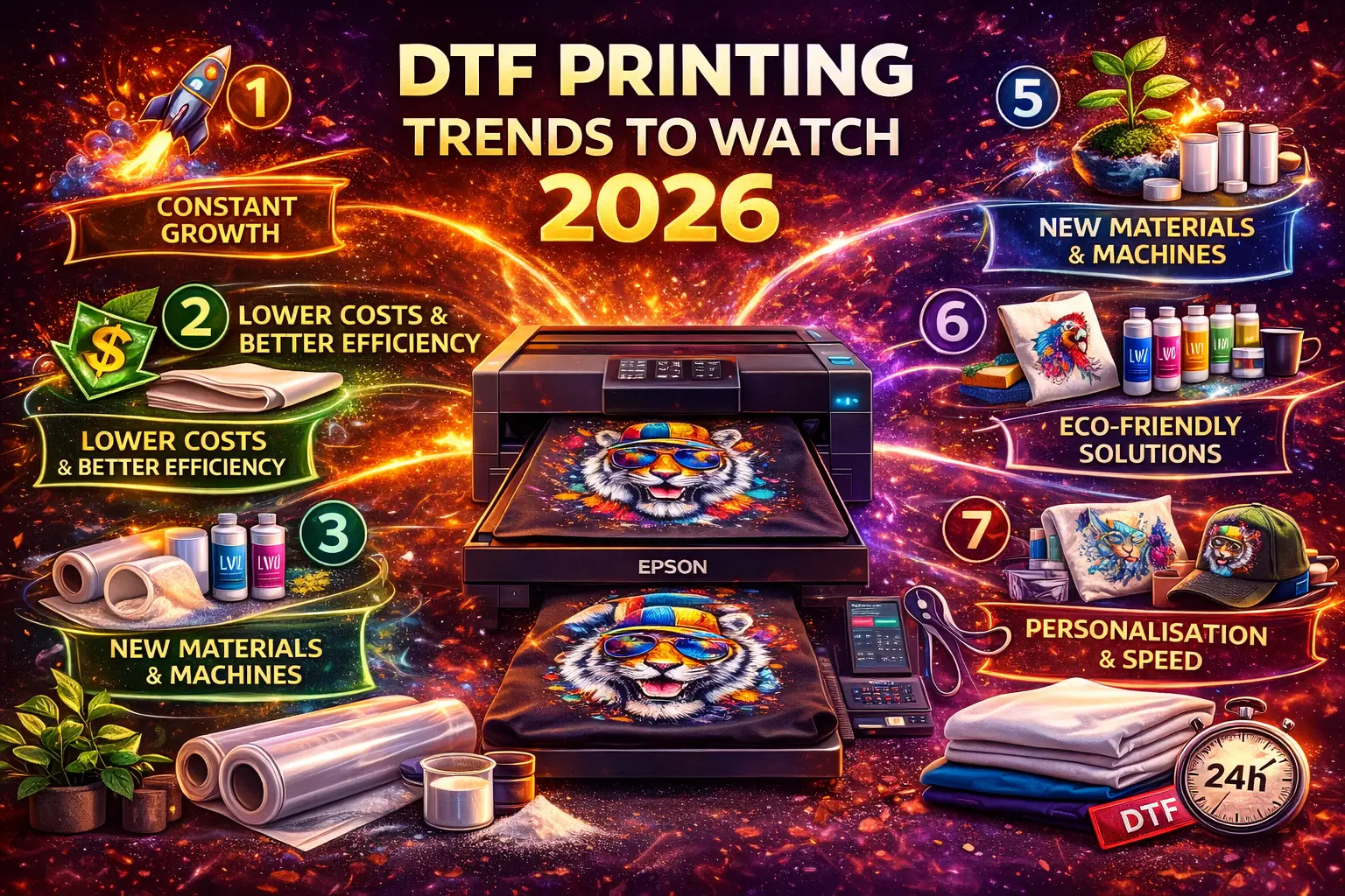 DTF Printing Trends to Watch in UK 2026