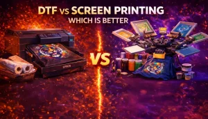 DTF vs Screen Printing