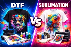 DTF vs Sublimation – What’s the Difference? 2 DTF vs Sublimation