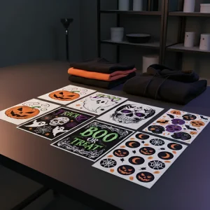 Home 7 Halloween DTF Transfers