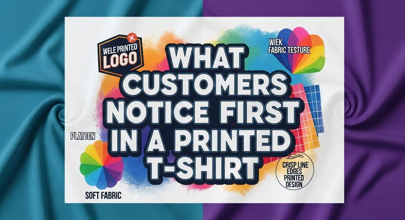 What Customers Notice First in a Printed T-Shirt