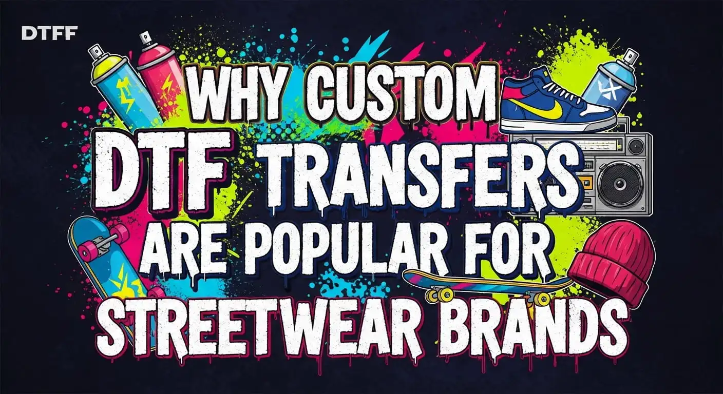 Why Custom DTF Transfers Are Popular for Streetwear Brands
