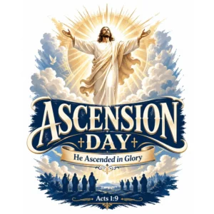 Ascension Day Royal Glory DTF Transfer