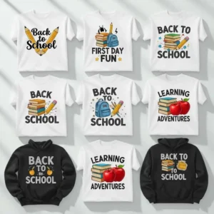 Back to School DTF Transfers