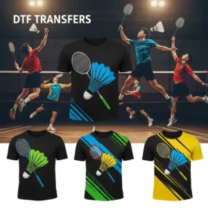 Badminton DTF Transfers