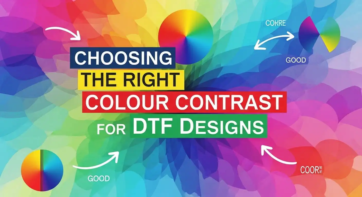 Choosing the Right Colour Contrast for DTF Designs