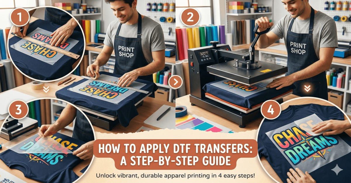 How to Apply DTF Transfers