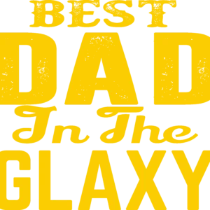 Best Dad in the Galaxy Day DTF Transfer