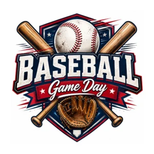 Baseball Game Day DTF Transfer