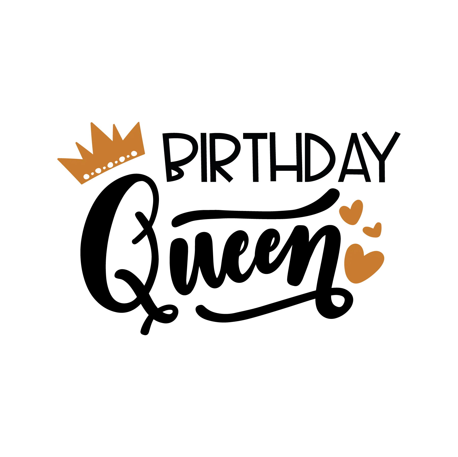 Birthday Queen DTF Transfer