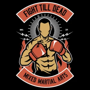 Fight Till Dead DTF Transfer