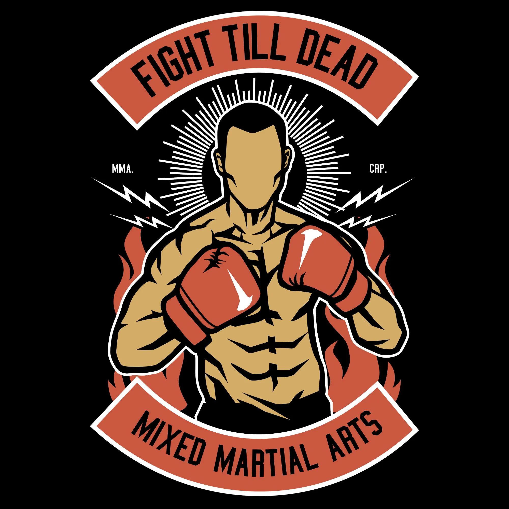 Fight Till Dead DTF Transfer
