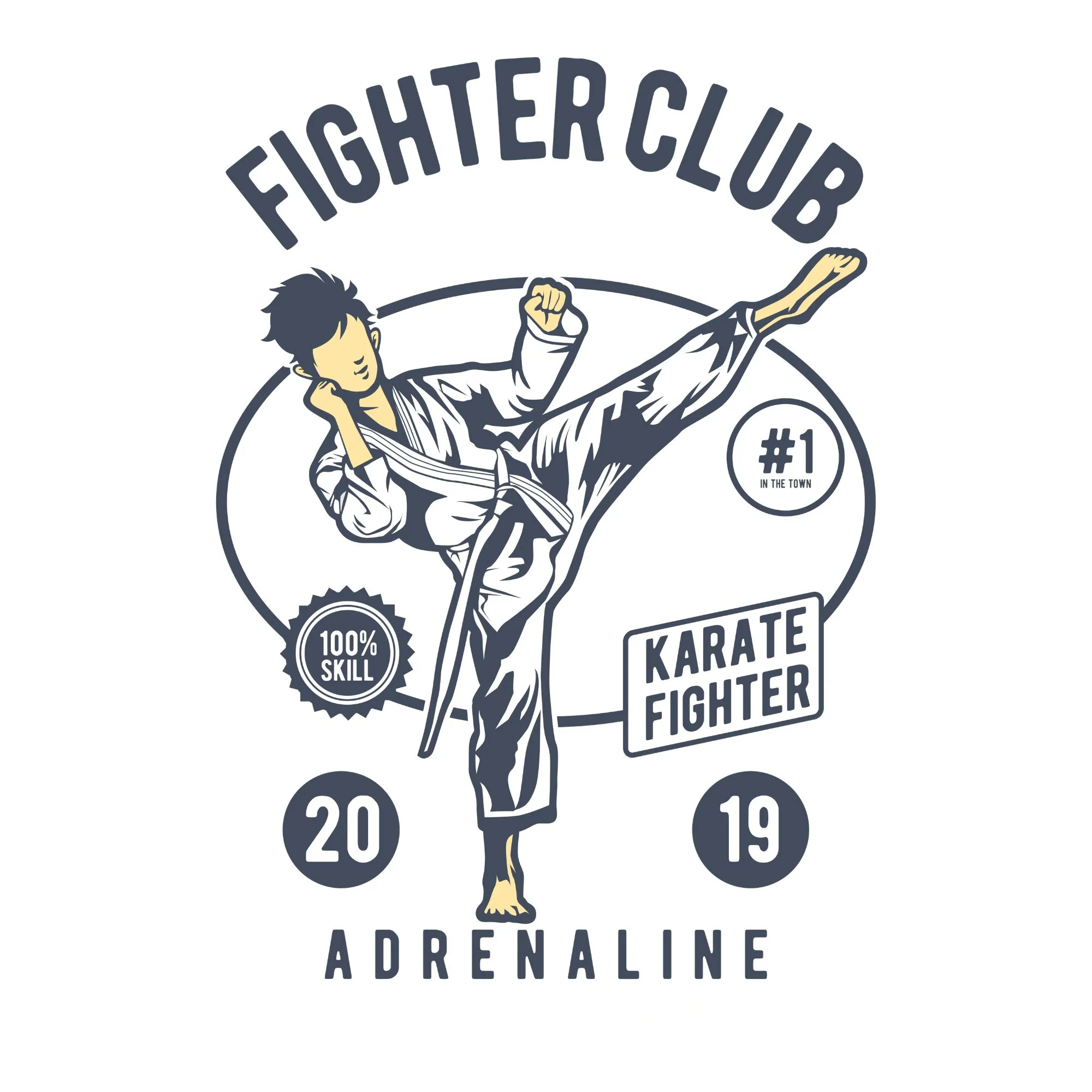 Fighter Club DTF Transfer