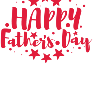 Happy Father’s Day Typography DTF Transfer