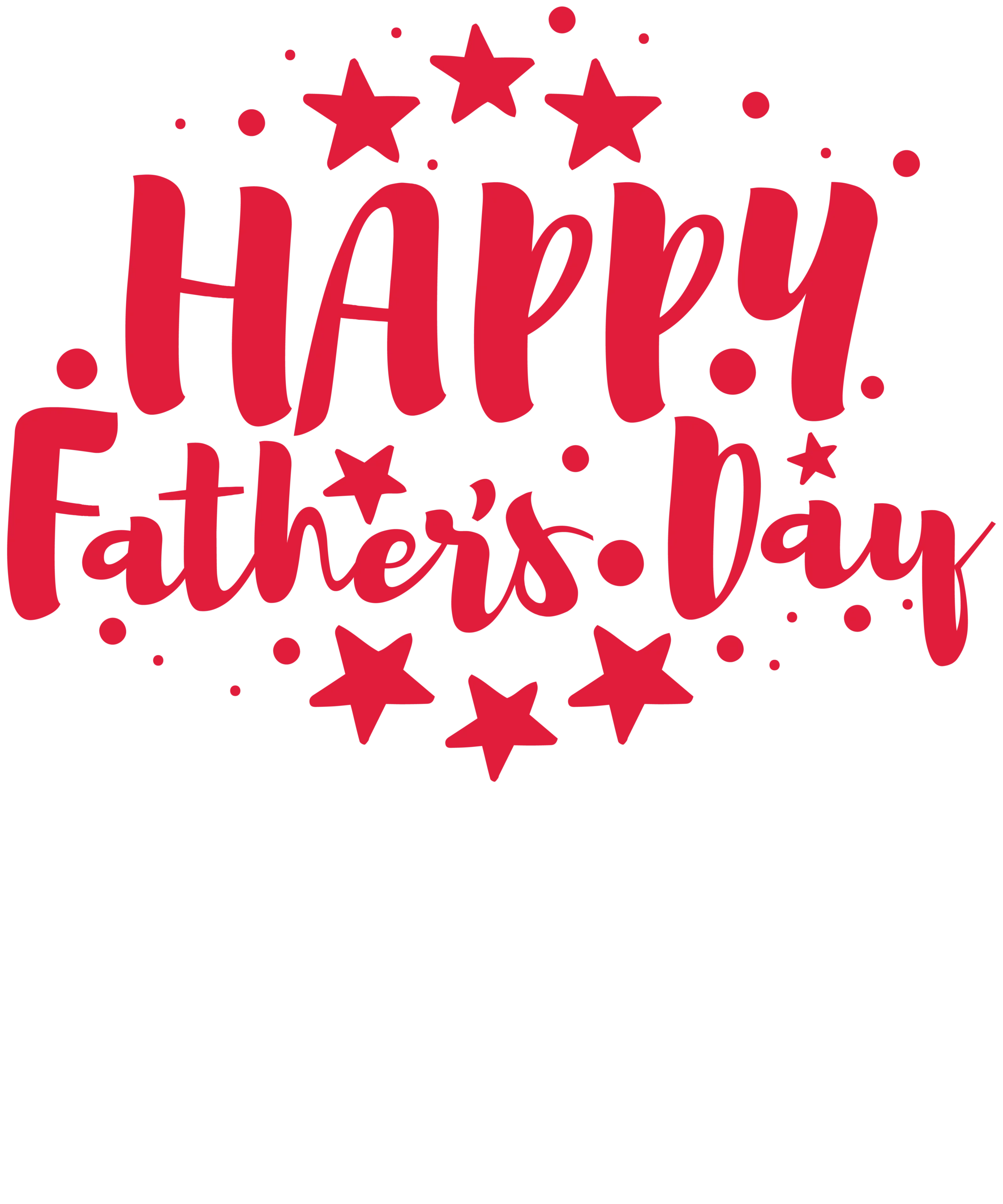 Happy Father’s Day Typography DTF Transfer 1 Happy Father’s Day Typography DTF Transfer