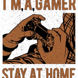 I’m A Gamer Stay At Home DTF Transfer